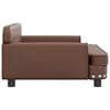 vidaXL Kindersofa Braun 90x53x30 cm Kunstleder
