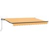 vidaXL Einziehbare Markise Sand 2,5 x 2 m Stoff