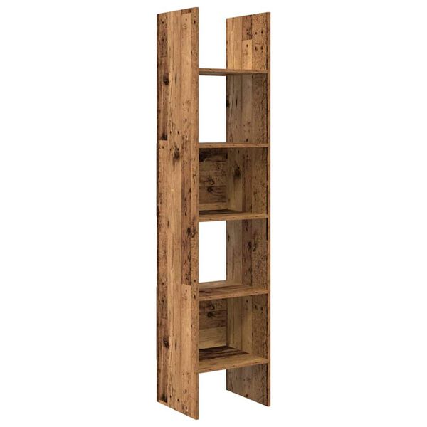 vidaXL B&uuml;cherregal Altholz 40 x 35 x 180 cm Holzwerkstoff