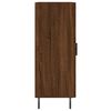 vidaXL Sideboard Braun Eichen-Optik 34,5x34x90 cm Holzwerkstoff