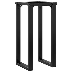 vidaXL Esstisch-Gestell in O-Form 40x40x73 cm Stahl