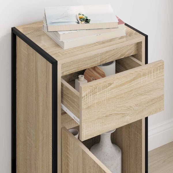 vidaXL Sideboard Sonoma 81 x 36 x 150.5 cm Holzwerkstoff