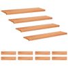 vidaXL Treppenstufen 12 stk. 110 x 25 x 2 cm Lack Massivholz Buche