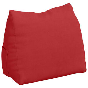 vidaXL R&uuml;ckenkissen Rot 45 x 20 x 35 cm Stoff