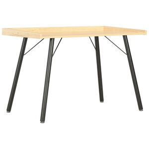vidaXL Schreibtisch Eiche 90&times;50&times;79 cm