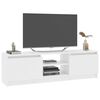 vidaXL TV-Schrank Wei&szlig; 120x30x35,5 cm Holzwerkstoff