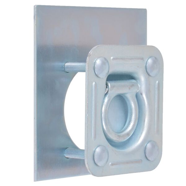 vidaXL Zurr&ouml;sen f&uuml;r Anh&auml;nger 6 Stk. Verzinkter Stahl 2000 kg