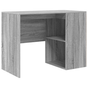 vidaXL Schreibtisch Graues Sonoma Holzwerkstoff 102 x 50 x 75 cm