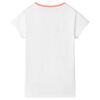 Kinder-T-Shirt Ecru 128