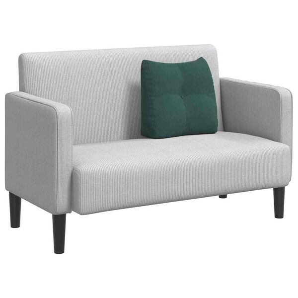 vidaXL R&uuml;cken Kissen Dunkelgr&uuml;n 45 x 24 x 50 cm Samt