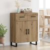 vidaXL Sideboard Artisan-Eiche 69,5 x 34 x 90 cm Holzwerkstoff