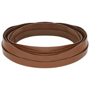 vidaXL Lederriemen Braun 1000 x 1 cm Leder