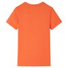 Kinder-T-Shirt Hellorange 140
