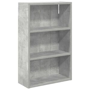 vidaXL Badezimmer-Wandschrank mit Regal Betongrau 40 x 16 x 62,5 cm