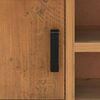 vidaXL TV-Schrank Braun 90x30x40 cm Massivholz Kiefer
