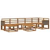 vidaXL Outdoor-Sofagarnitur 8 pcs Natur Massivholz Akazie