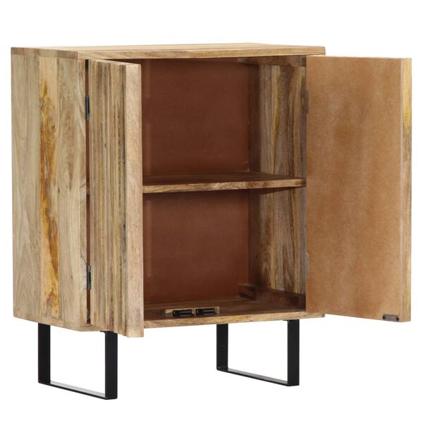 vidaXL Sideboard 60x35x75 cm Massivholz Mango