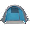 vidaXL Campingzelt 4 Personen Blau Wasserdicht