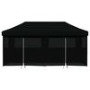 vidaXL Party-Zelt Schwarz 292 x 580 x 315 cm Oxford-Stoff