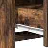 vidaXL Schminktisch mit Regal Braun 78,5 x 41 x 135 cm Holzwerkstoff