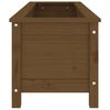 vidaXL Hochbeet Honigbraun 119,5x40x39 cm Massivholz Kiefer