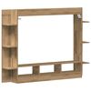 vidaXL TV-Schr&auml;nk Artisan-Eiche 152 x 22 x 113 cm Holzwerkstoff