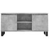 vidaXL TV-Schrank Betongrau 104x35x50 cm Holzwerkstoff