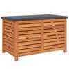 vidaXL Gartenbox 90x48x55 cm Massivholz Eukalyptus