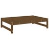 vidaXL 2-tlg. Garten-Lounge-Set Honigbraun Massivholz Kiefer