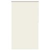 vidaXL Verdunkelungsrollo Cremewei&szlig; 140x210cm Stoffbreite 136,6cm