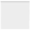 vidaXL Verdunkelungsrollo Wei&szlig; 145x130cm Stoffbreite 141,6cm Polyester