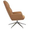 vidaXL Relaxsessel Taupe Wildleder-Optik
