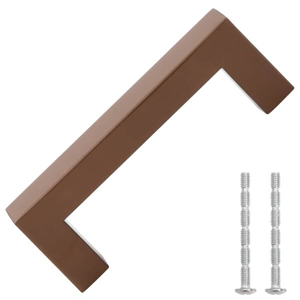 vidaXL M&ouml;belgriffe 10 Stk. Bronzen 96 mm Edelstahl