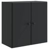 vidaXL Wandschrank Schwarz 59 x 31 x 60 cm Holzwerkstoff