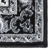 vidaXL Teppichl&auml;ufer BCF Schwarz 60x150 cm