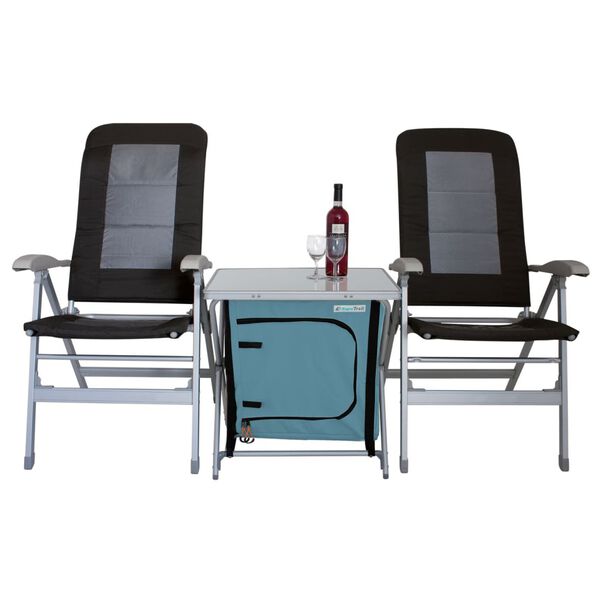 Eurotrail Campingschrank Rieux 60x50x60 cm Blau