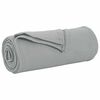 vidaXL Wohndecken 6 pcs Grau 270 x 240 cm Fleece