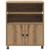 vidaXL Druckerst&auml;nder Artisan-Eiche 60 x 48 x 74 cm Holzwerkstoff