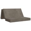 vidaXL Klappsofa Bett 140 x 67 x 45 cm Hellgrau