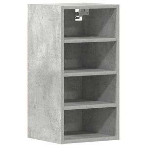 vidaXL H&auml;ngeschrank Riga Betongrau 30x29,5x60 cm Holzwerkstoff