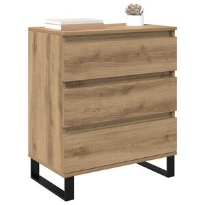 vidaXL Sideboard Artisan-Eiche 60 x 35 x 70 cm Holzwerkstoff