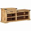 vidaXL Bank Braun 110 x 35 x 50 cm Massives Mango-Holz