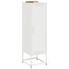 vidaXL Highboard Weiß 36x39x123 cm Stahl