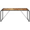 vidaXL Esstisch 180x90x76 cm Raues Mangoholz