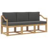 vidaXL Outdoor-Sofagarnitur 3 pcs