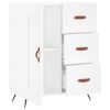 vidaXL Sideboard Weiß 69,5x34x90 cm Holzwerkstoff