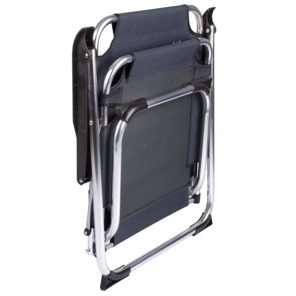 Bo-Camp Klappbarer Campingstuhl Copa Rio Classic Graphitgrau