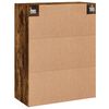 vidaXL Wandschrank R&auml;uchereiche 69,5x34x90 cm Holzwerkstoff