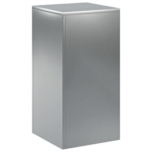 vidaXL Pflanzenst&auml;nder Silber 30 x 30 x 60 cm Stahl