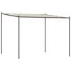 vidaXL Pavillon Wei&szlig; 3x3 m 180 g/m&sup2; Stoff und Stahl
